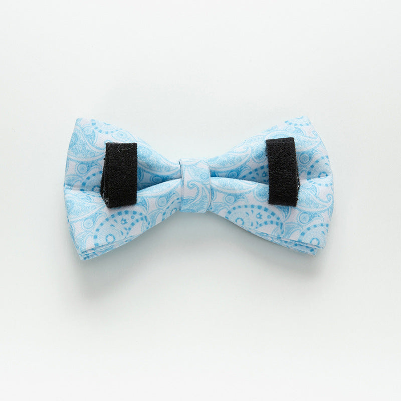 Paisley Pattern Dog Bow Tie