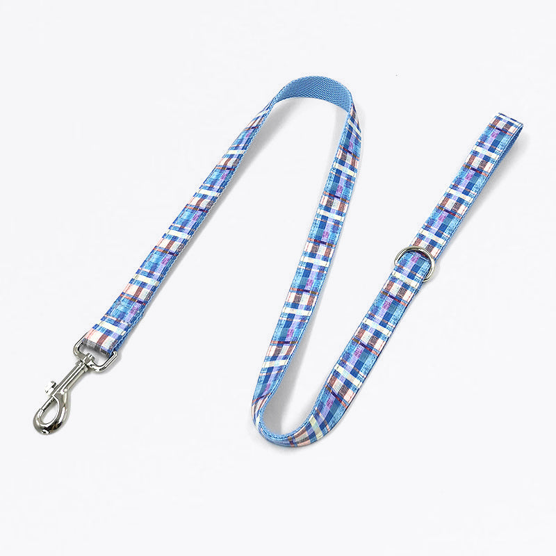 British Style Grid Dog Leash