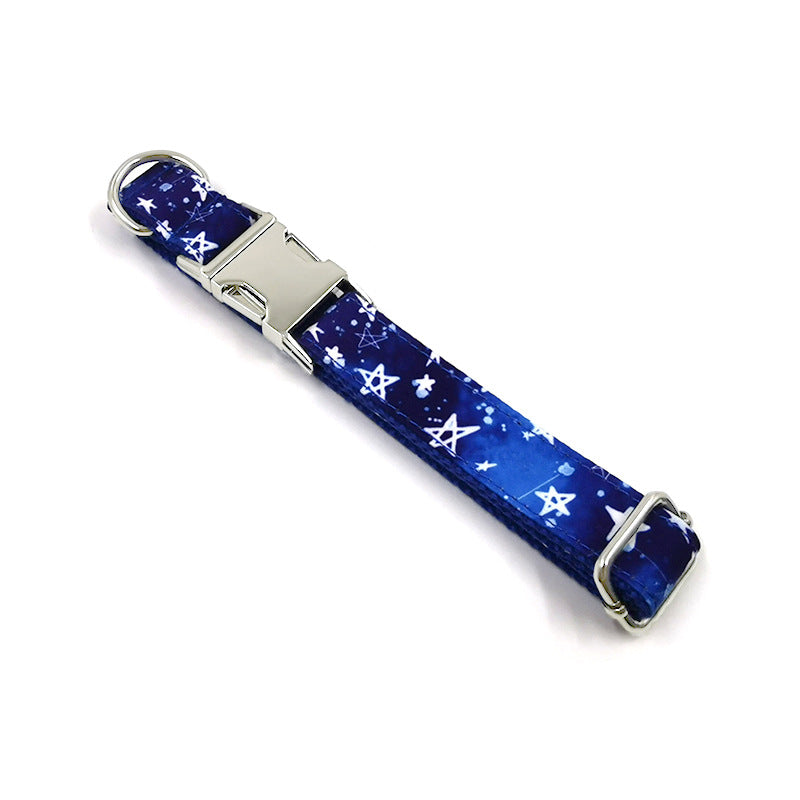 Blue Star Dog Collar