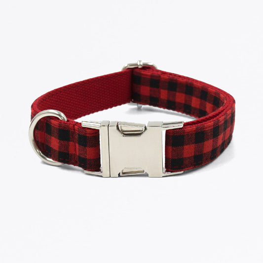 Scottish Grid Dog Collar